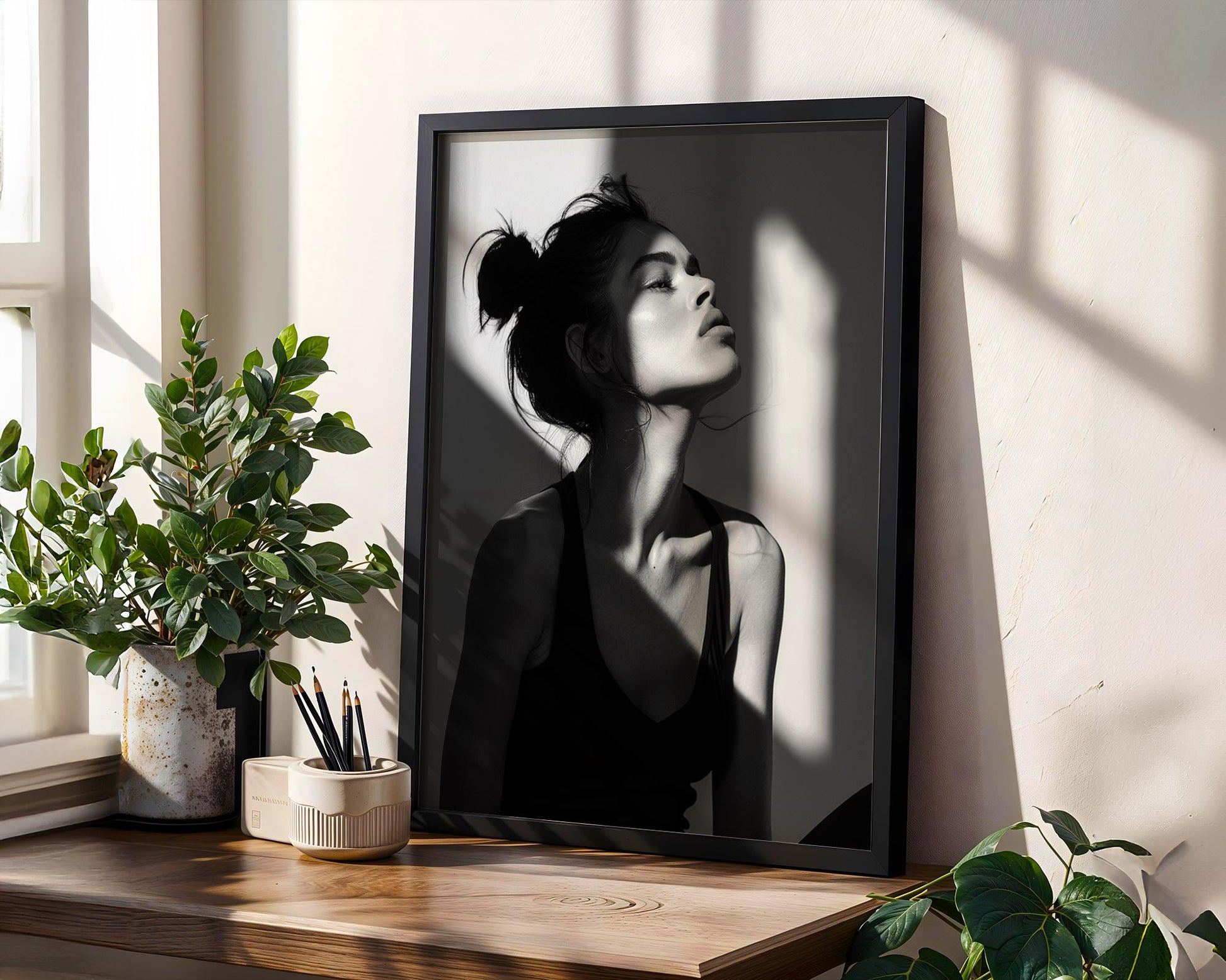 Minimal Wall Art | Retro Paris Fashion Print |  Luxury Photography wall art print, minimalist black and white poster, modern Scandinavian wall decor, Monohaus