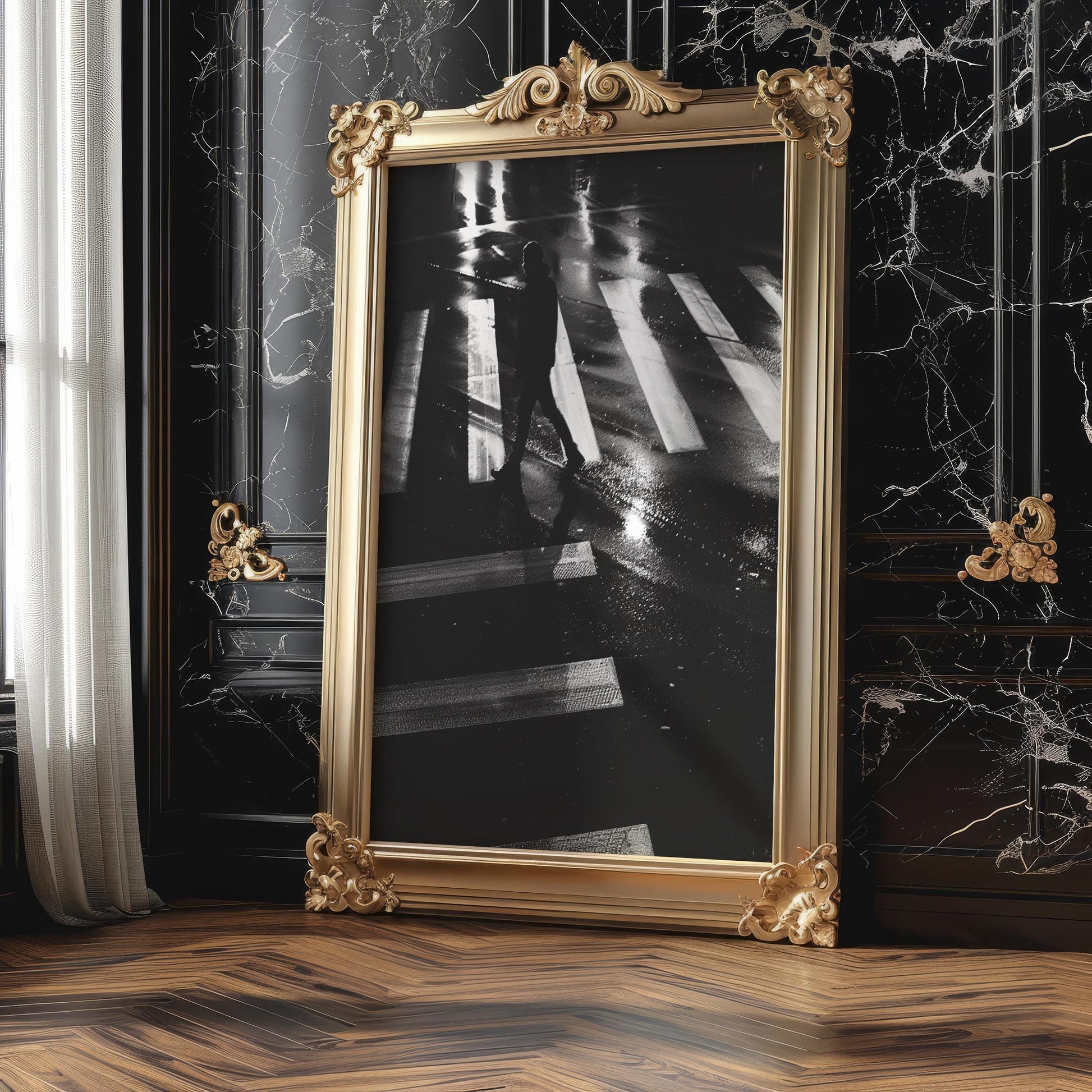 Urban Photography | Noir Print | Minimalist Black and White Fine Art Poster black and white photo print, minimalist monochrome wall art poster for modern interiors, Monohaus