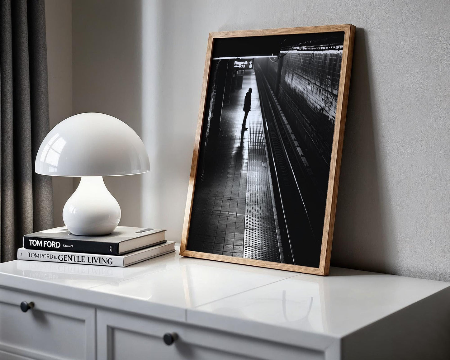 Urban Photography | Black and White Crosswalk Art Print | Urban Minimalist Decor black and white photo print, minimalist monochrome wall art poster for modern interiors, Monohaus