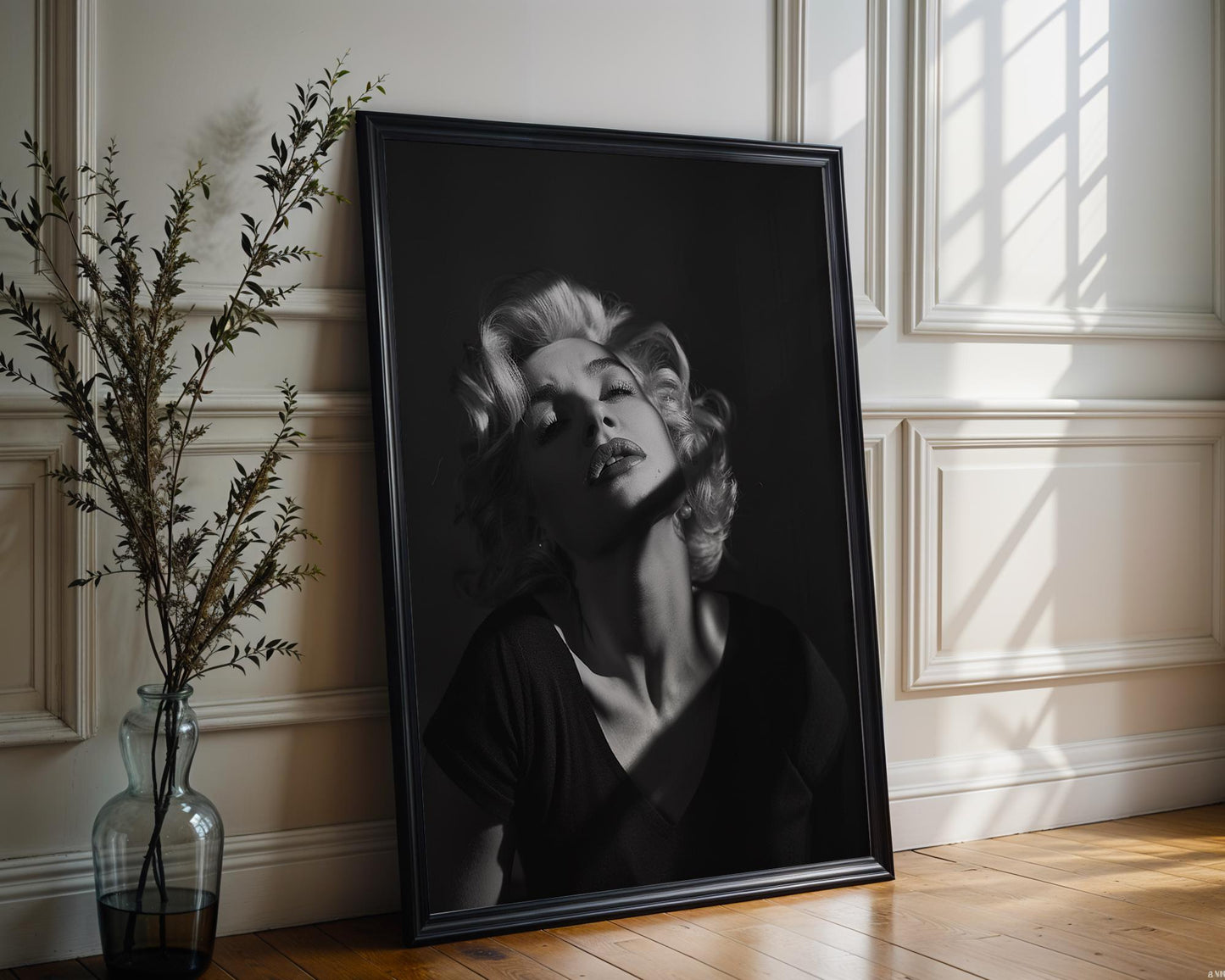 Minimal Wall Art Luxury Fashion | Black and White Fine Art Photography Print wall art print, minimalist black and white poster, modern Scandinavian wall decor, Monohaus