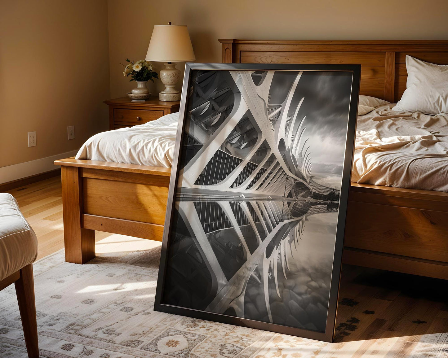 World Landmark | Valencia Architecture Print | Black and White Photography, Modern Minimalist Wall Art wall art print, black and white architectural poster, minimalist modern Scandinavian wall decor, Monohaus