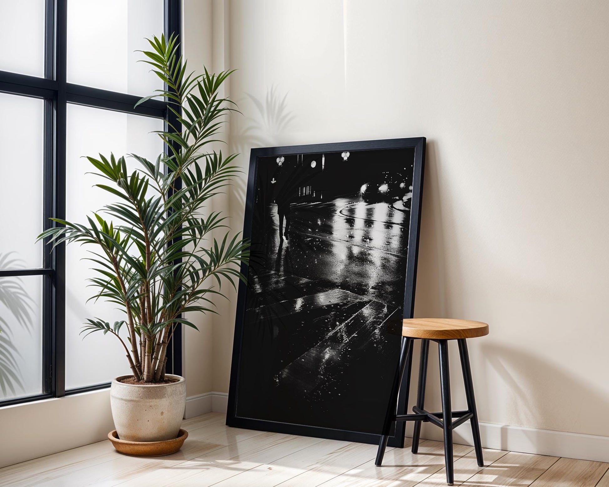 Brutalist Tunnel Photography Print | Black and White Architecture, Modern Urban Wall Art wall art print, black and white architectural poster, minimalist modern Scandinavian wall decor, Monohaus