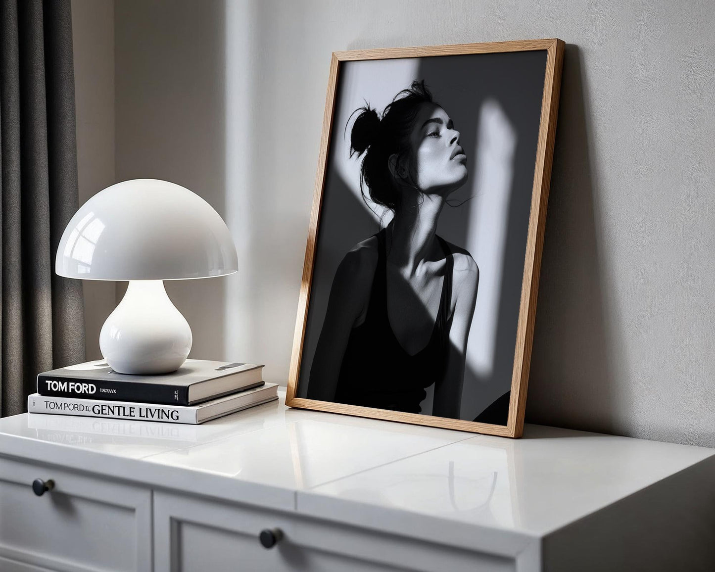 Minimal Wall Art | Retro Paris Fashion Print |  Luxury Photography wall art print, minimalist black and white poster, modern Scandinavian wall decor, Monohaus