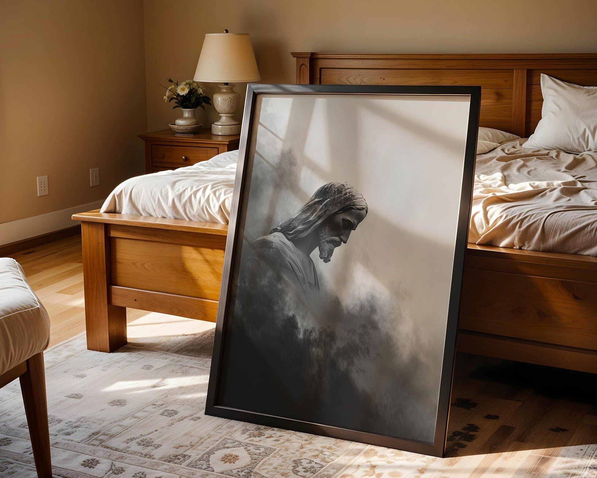 World Landmark | Christ the Redeemer Print | Rio Statue Photography, Minimalist Wall Art wall art print, minimalist black and white poster, modern Scandinavian wall decor, Monohaus