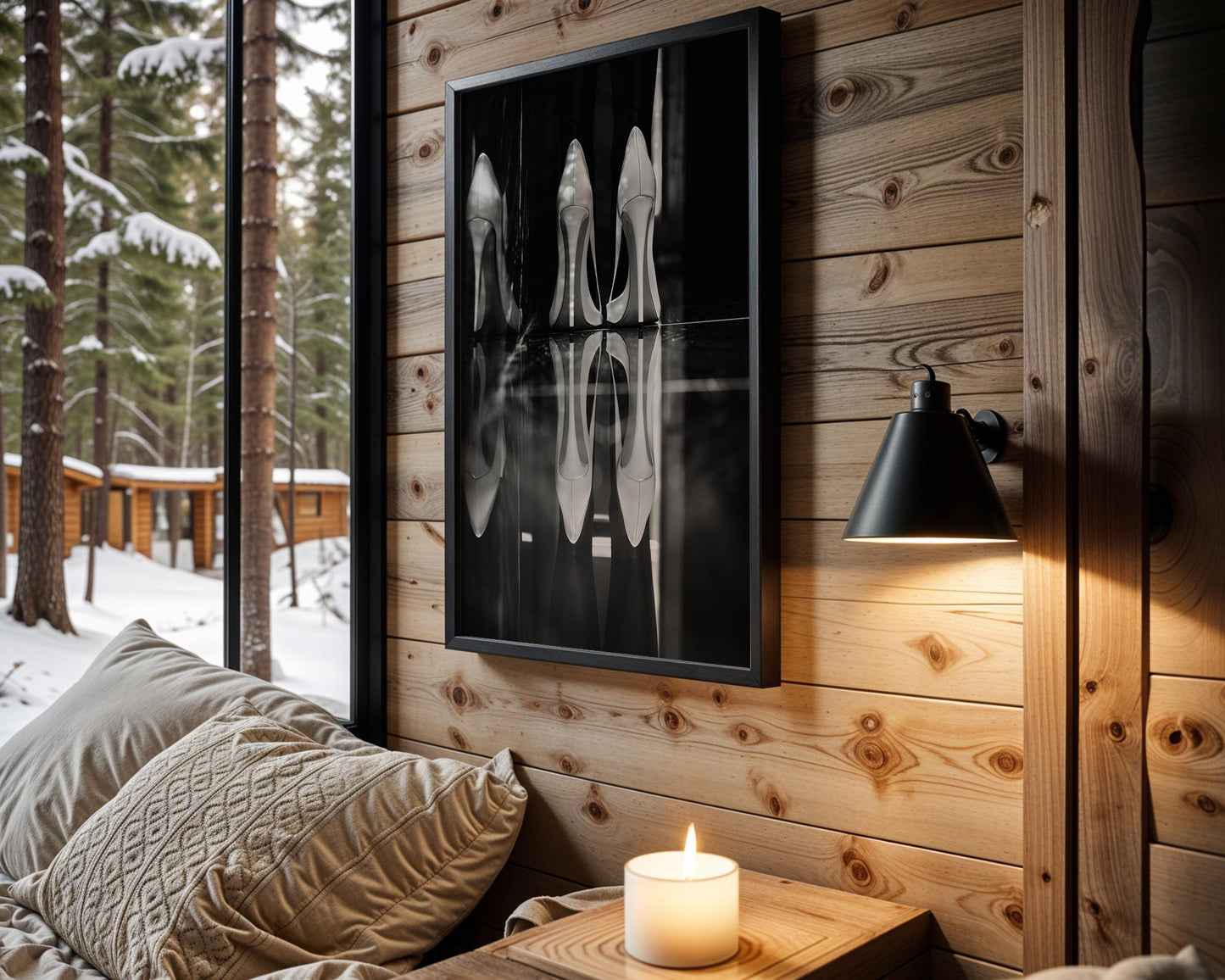 Minimal Wall Art Modern Shoes Black and White Photography | Fine Art Print wall art print, minimalist black and white poster, modern Scandinavian wall decor, Monohaus