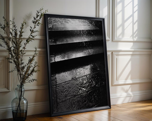 Urban Photography | Moody Black and White Photography Print | Minimalist Poster black and white photo print, minimalist monochrome wall art poster for modern interiors, Monohaus