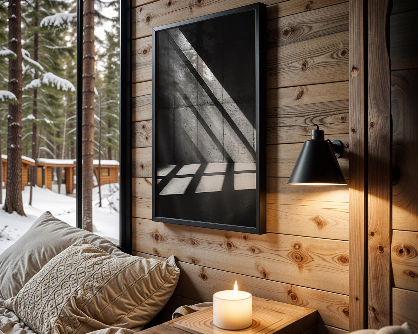 Urban Photography | Geometric Shadow Lines Print Black and White Architectural wall art print, black and white architectural poster, minimalist modern Scandinavian wall decor, Monohaus