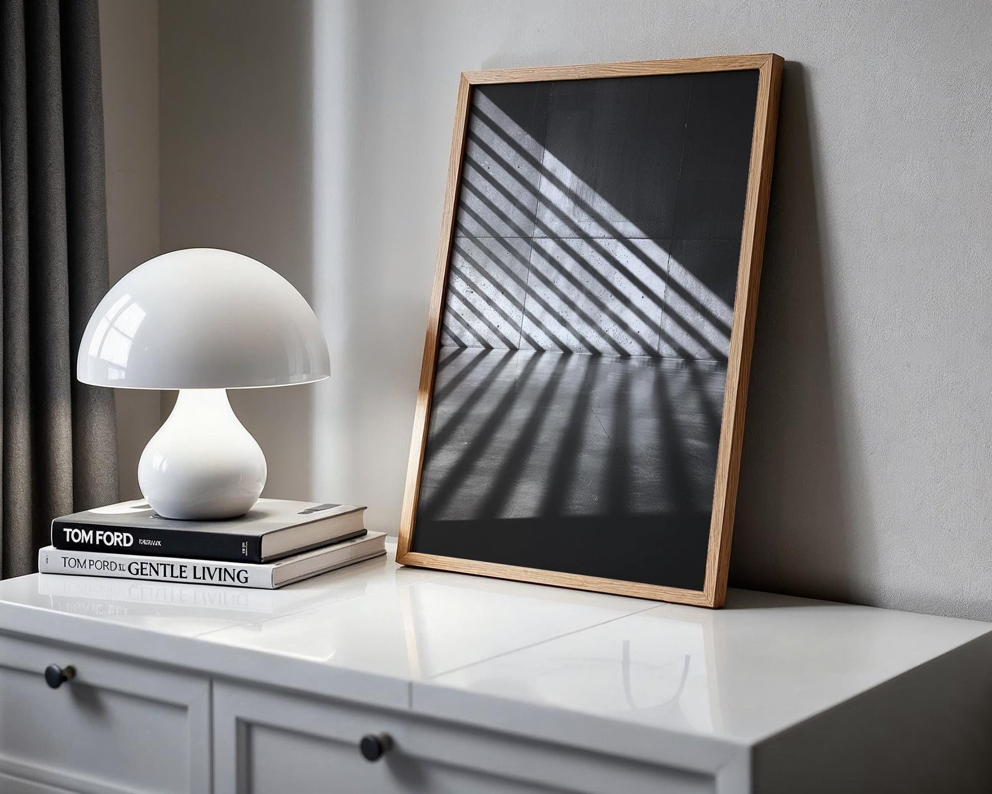 Urban Photography | Shadow Print Black and White | Abstract Window Light abstract wall art print, geometric minimalist poster, modern Scandinavian decor, Monohaus
