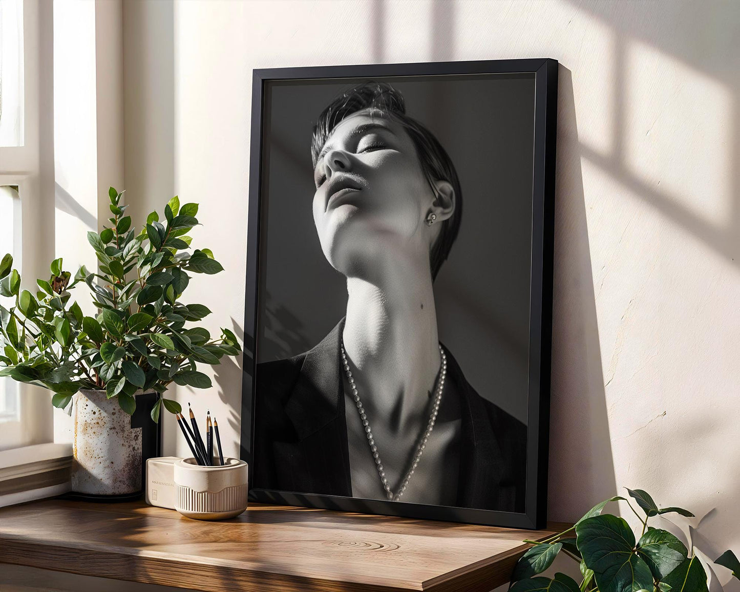 Minimal Wall Art | Retro Paris Fashion Print |  Luxury Photography wall art print, minimalist black and white poster, modern Scandinavian wall decor, Monohaus