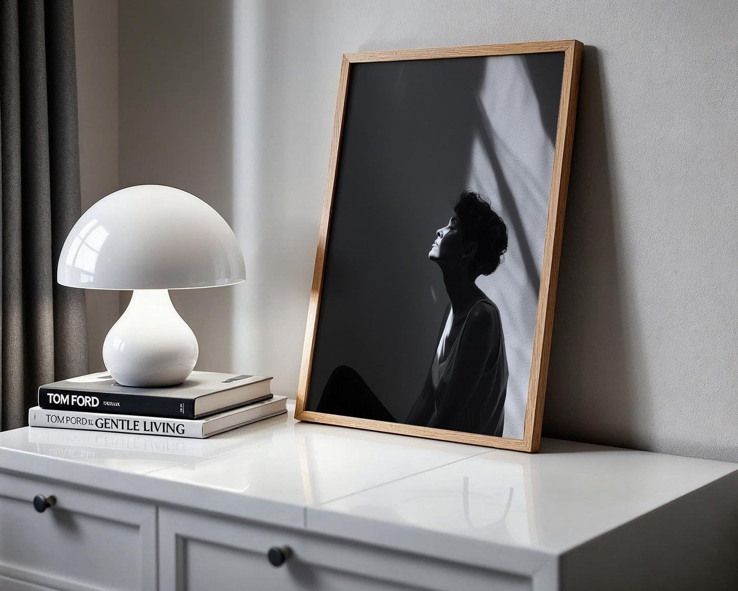 Minimal Wall Art | Retro Paris Fashion Print | Designer Photography wall art print, minimalist black and white poster, modern Scandinavian wall decor, Monohaus