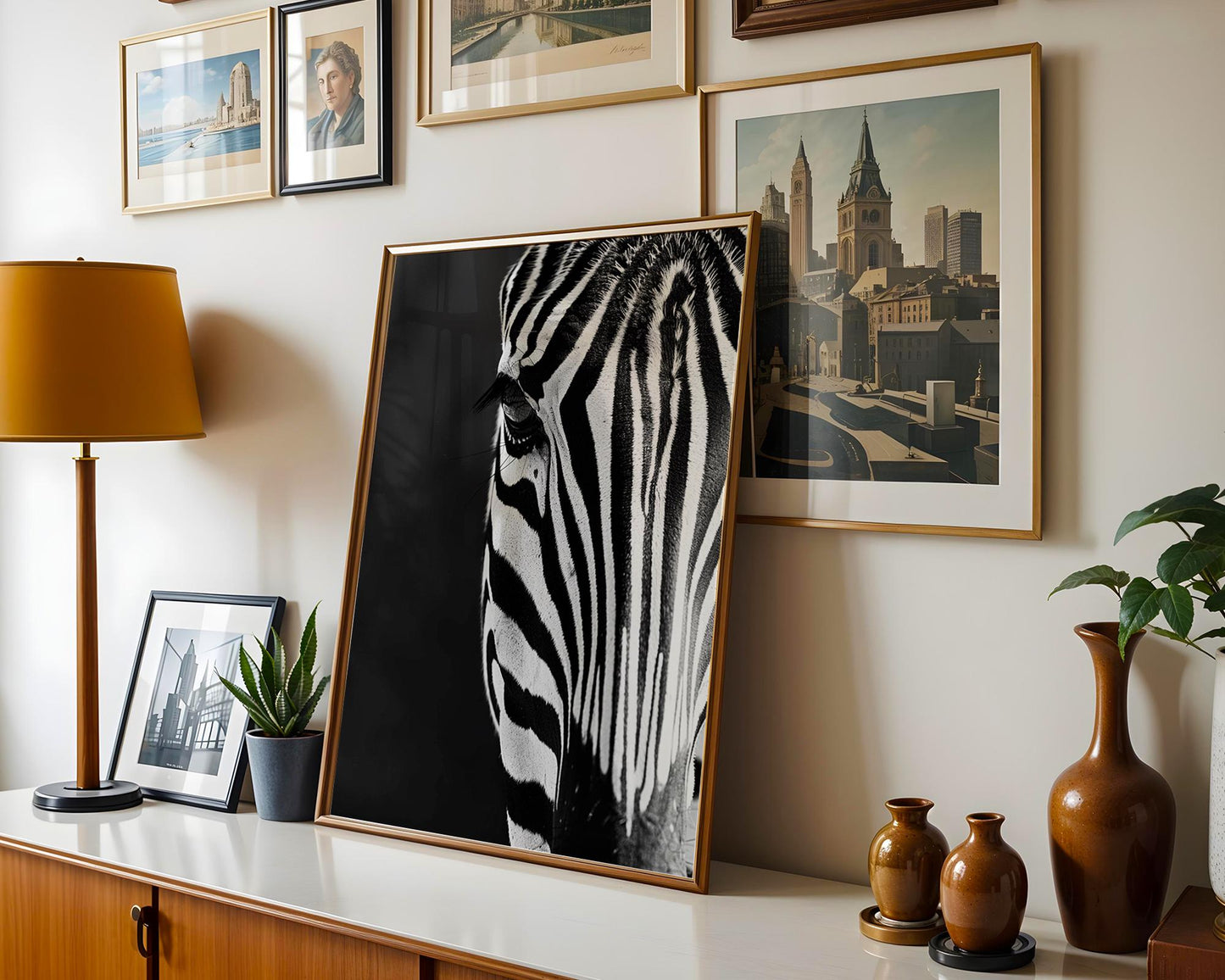 Wildlife Poster | Zebra Stripe Photography Print • Minimalist Black & White Safari Wall Art wall art print, minimalist black and white poster, modern Scandinavian wall decor, Monohaus