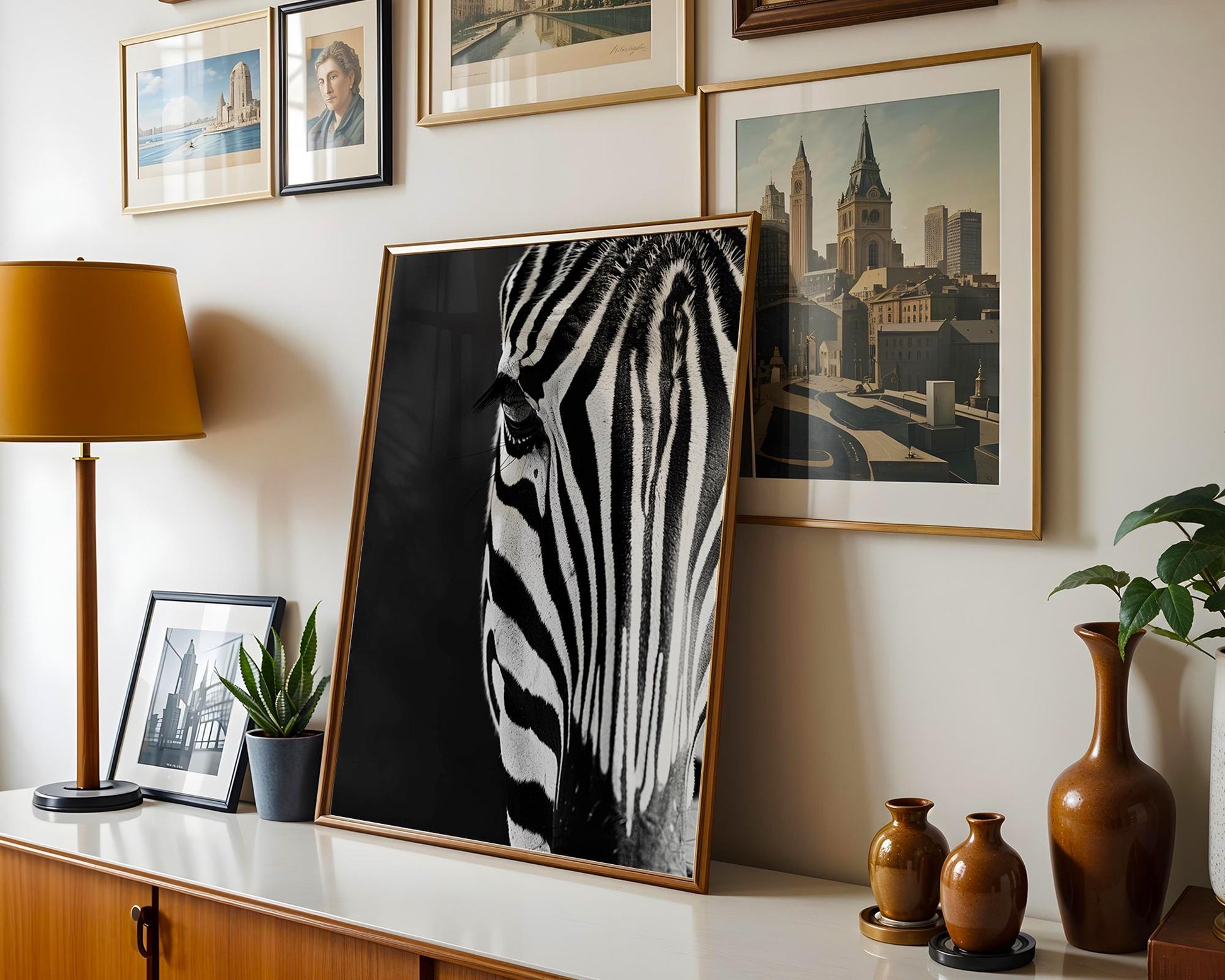 Wildlife Poster | Zebra Stripe Photography Print • Minimalist Black & White Safari Wall Art wall art print, minimalist black and white poster, modern Scandinavian wall decor, Monohaus