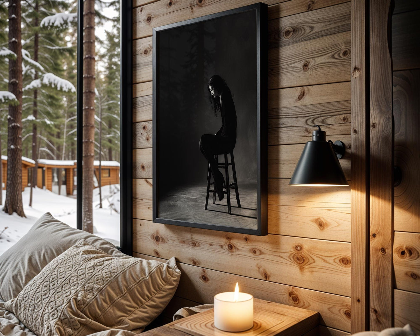 Urban Photography | Monochrome Portrait Photography Print | Minimalist Modern Wall Art black and white photo print, minimalist monochrome wall art poster for modern interiors, Monohaus