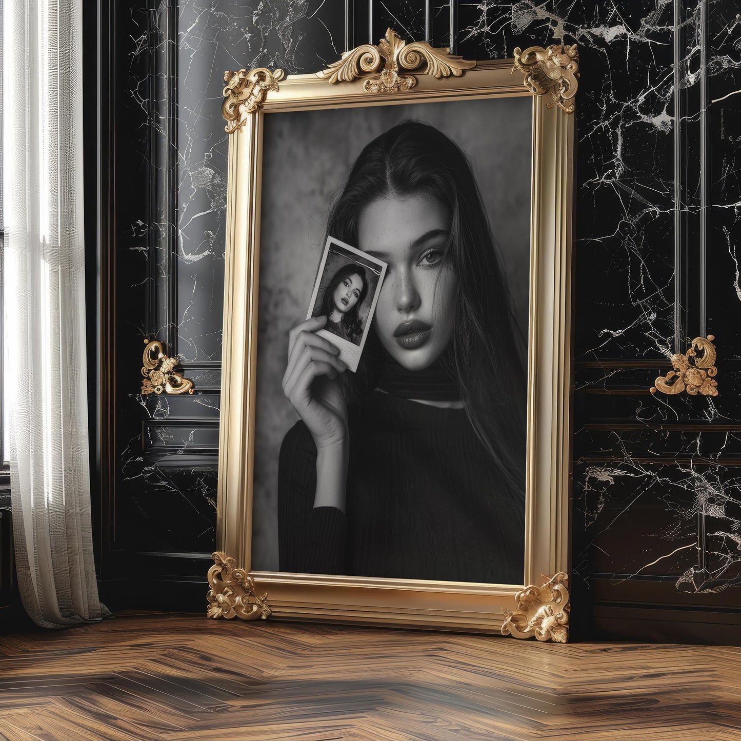 Minimal Wall Art Luxury Fashion | Black and White Fine Art Photography Print wall art print, minimalist black and white poster, modern Scandinavian wall decor, Monohaus