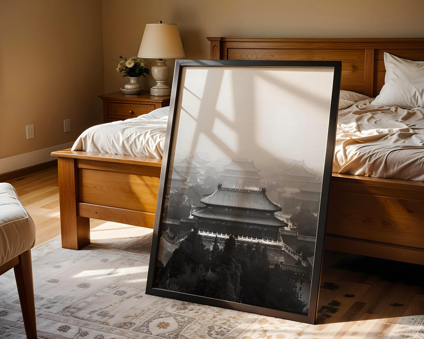 World Landmark | Forbidden City Print | Beijing Black and White Photography