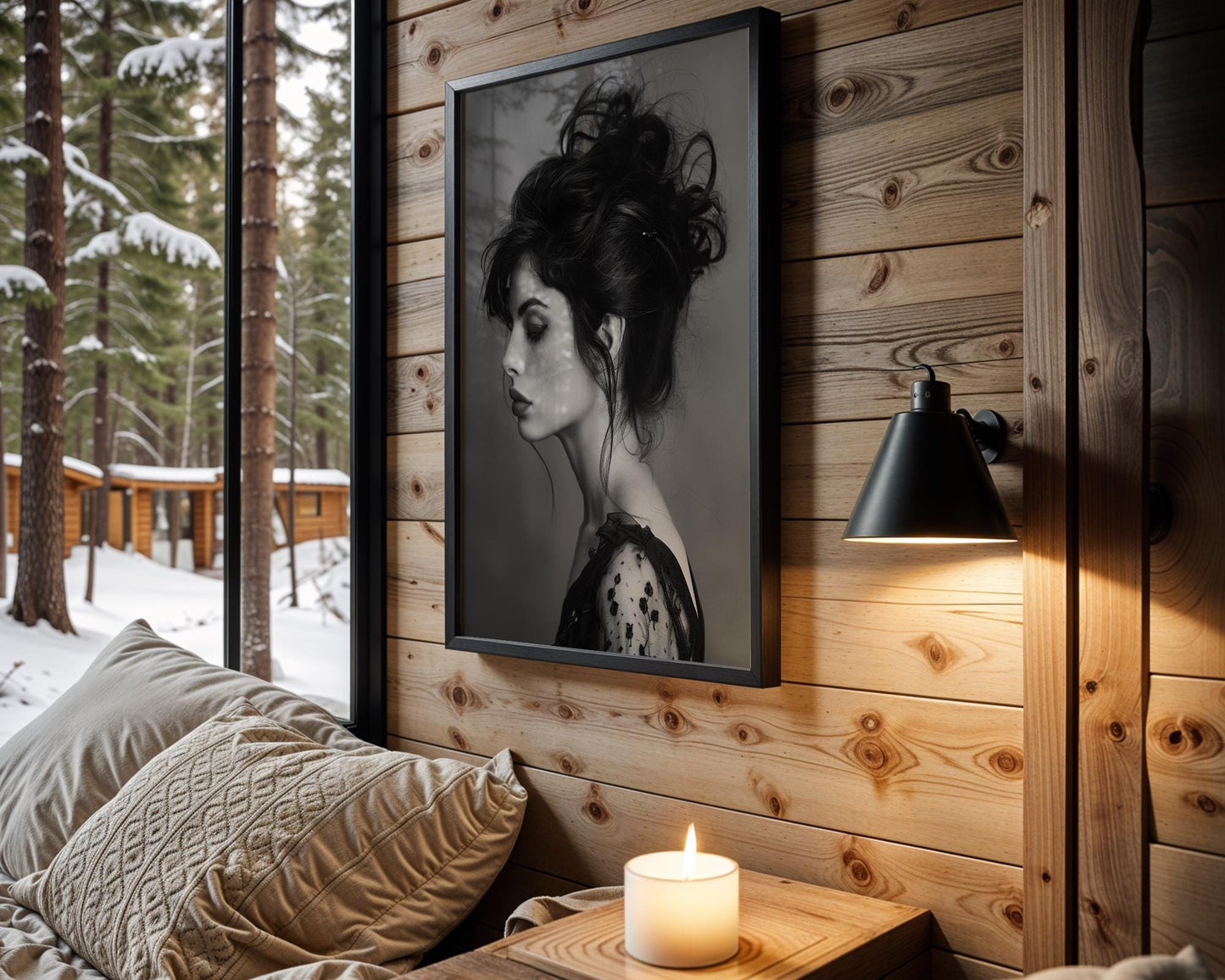 Minimal Wall Art Luxury Fashion | Black and White Fine Art Photography Print wall art print, minimalist black and white poster, modern Scandinavian wall decor, Monohaus