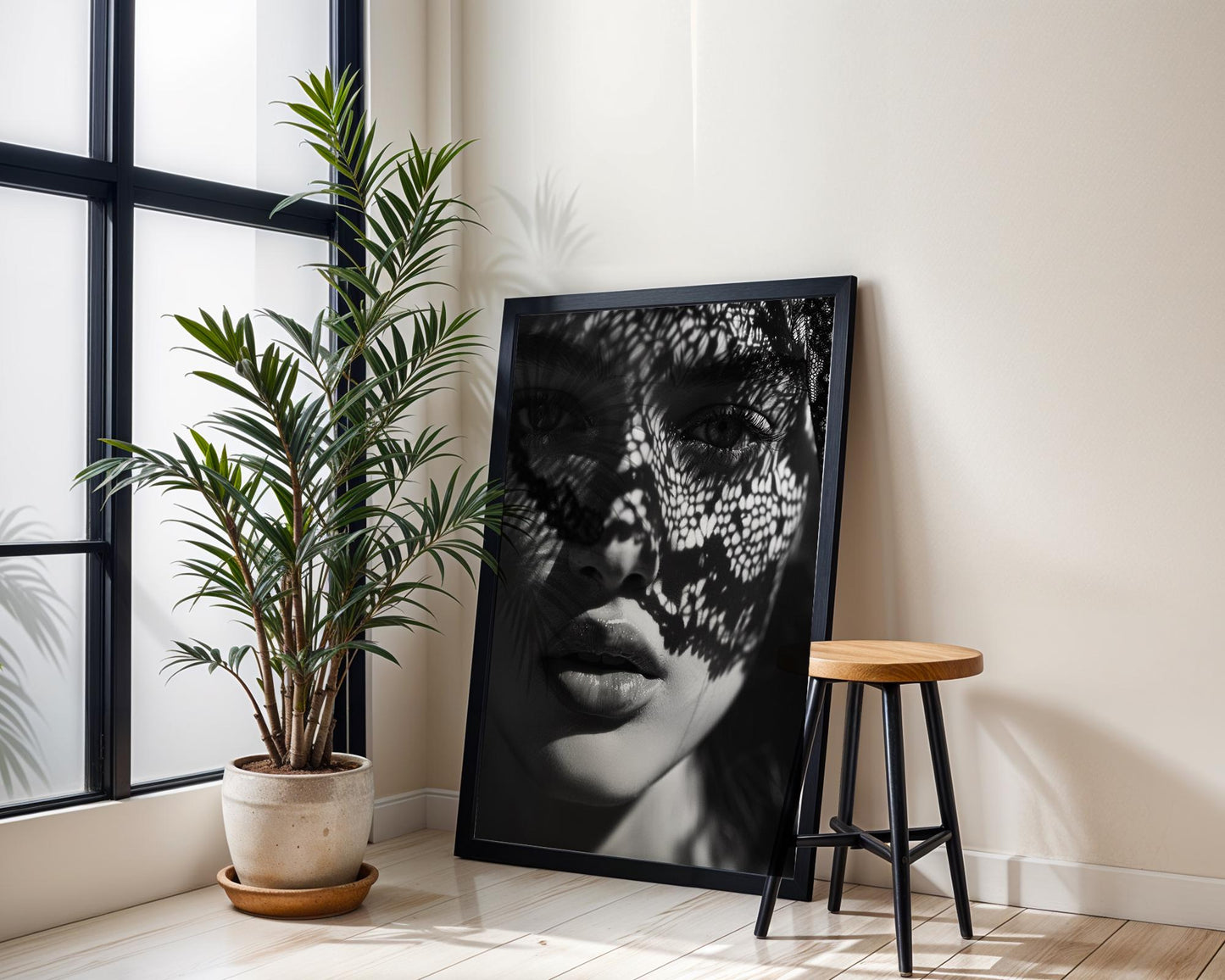 Minimal Wall Art Luxury Fashion | Black and White Fine Art Photography Print wall art print, minimalist black and white poster, modern Scandinavian wall decor, Monohaus