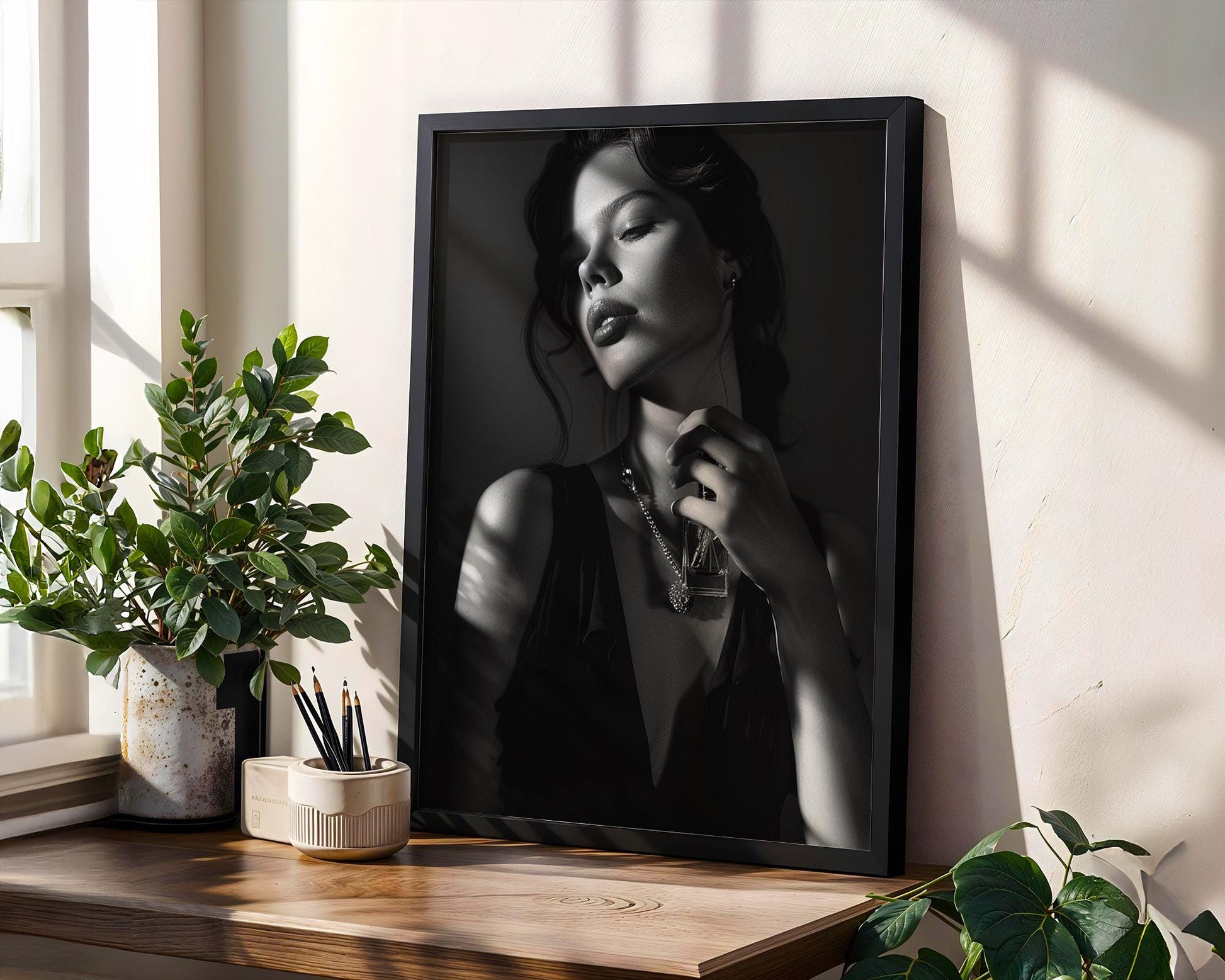 Minimal Wall Art | Retro Paris Fashion Print |  Luxury Photography wall art print, minimalist black and white poster, modern Scandinavian wall decor, Monohaus