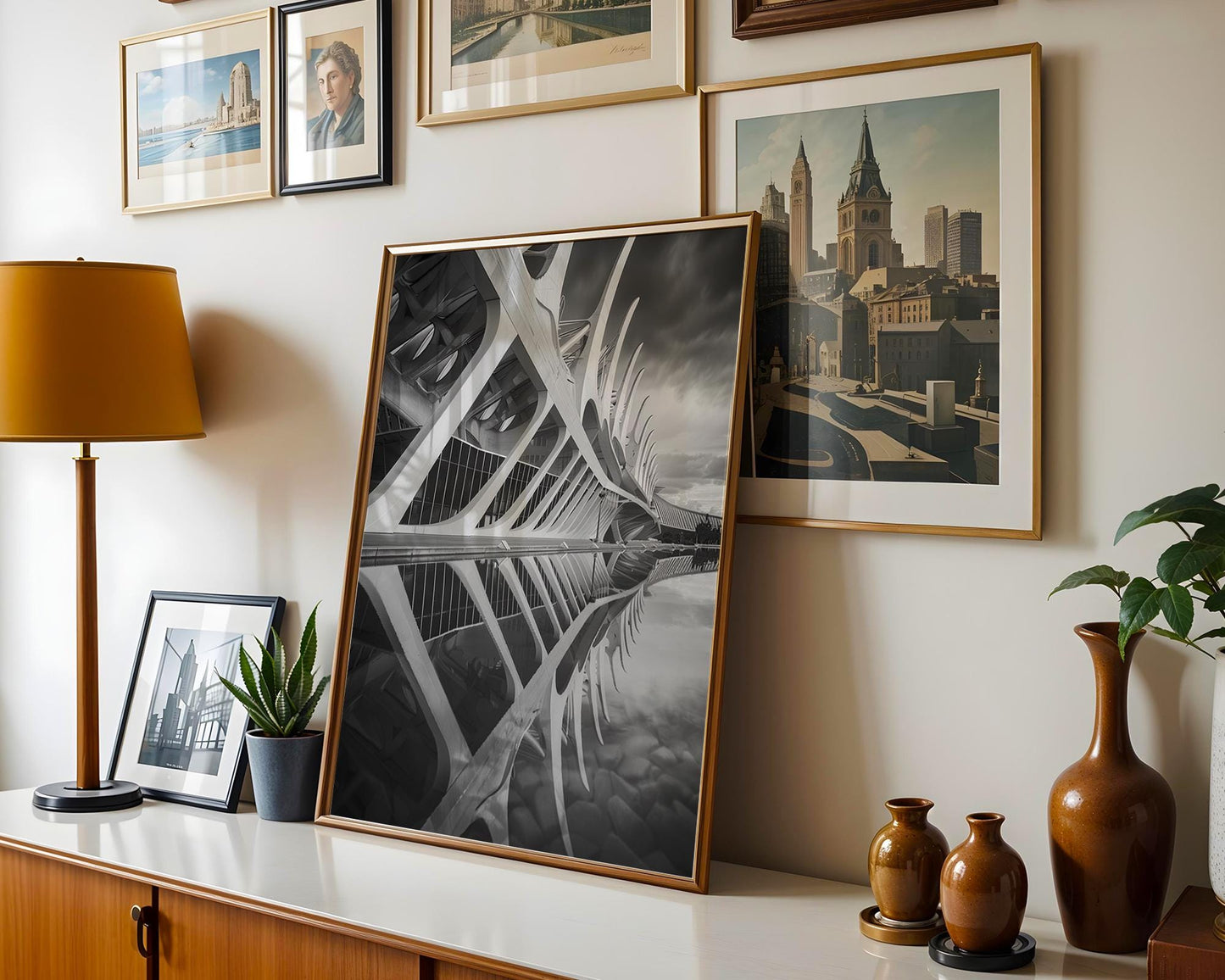 World Landmark | Valencia Architecture Print | Black and White Photography, Modern Minimalist Wall Art wall art print, black and white architectural poster, minimalist modern Scandinavian wall decor, Monohaus