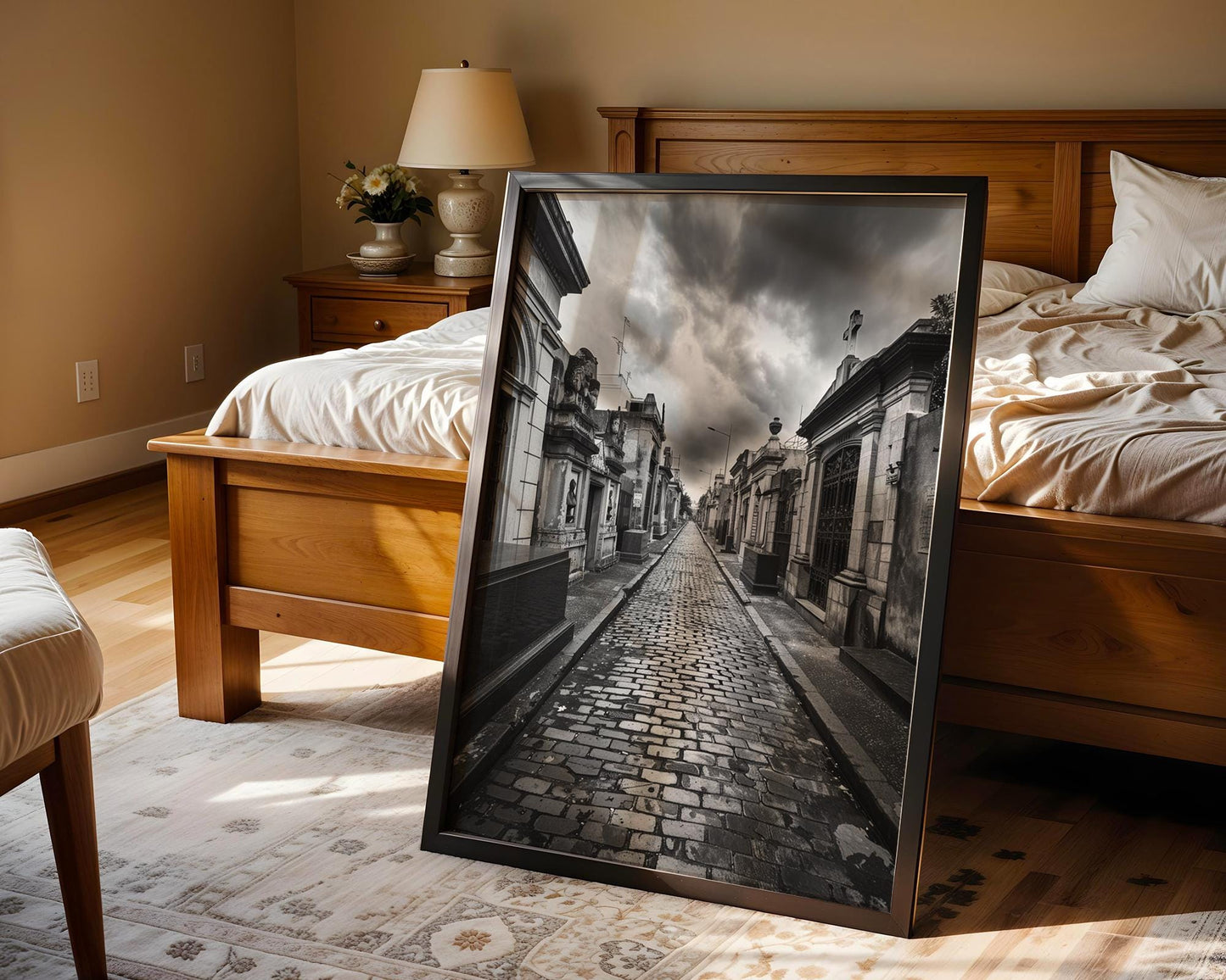 World Landmark | Recoleta Cemetery Print | Buenos Aires Black and White Photography