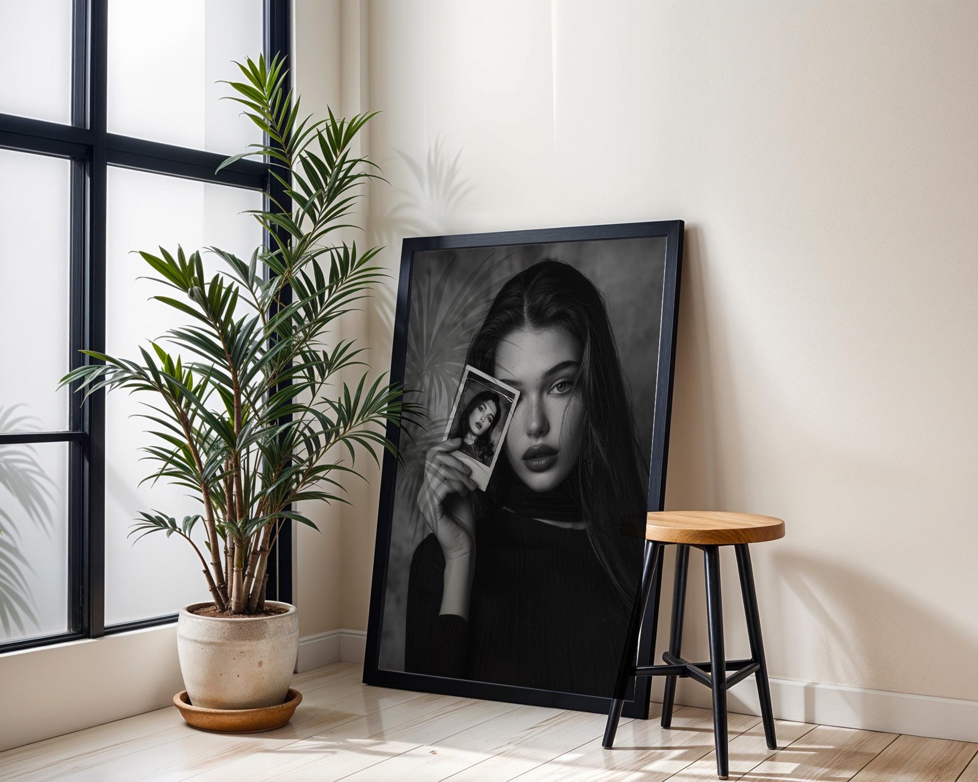 Minimal Wall Art Luxury Fashion | Black and White Fine Art Photography Print wall art print, minimalist black and white poster, modern Scandinavian wall decor, Monohaus