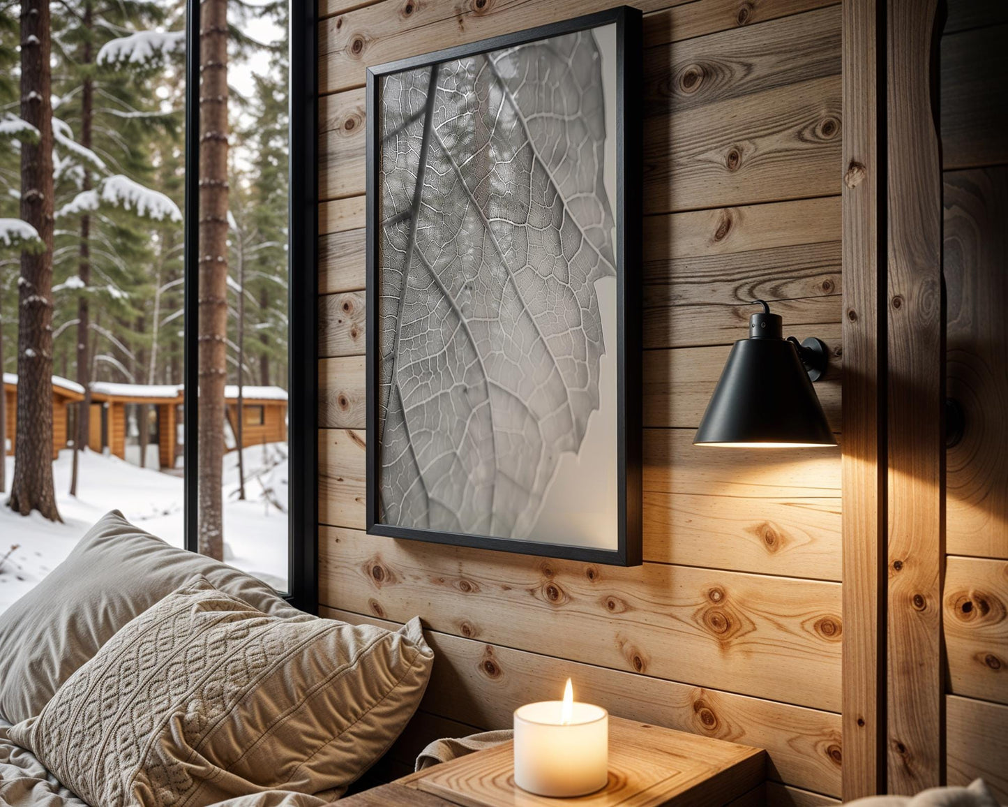 Botanical Photo | Black and White Leaf Print | Minimalist  Art wall art print, minimalist black and white poster, modern Scandinavian wall decor, Monohaus