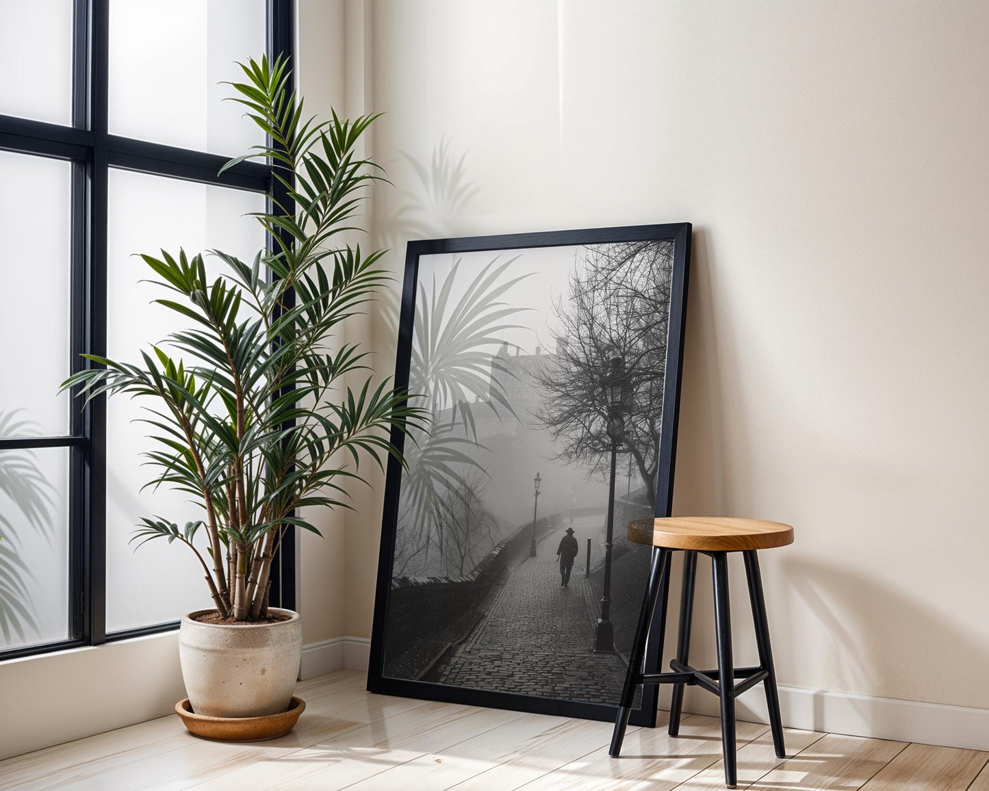World Landmark | Edinburgh Castle Fog Print | Atmospheric Scotland Photography