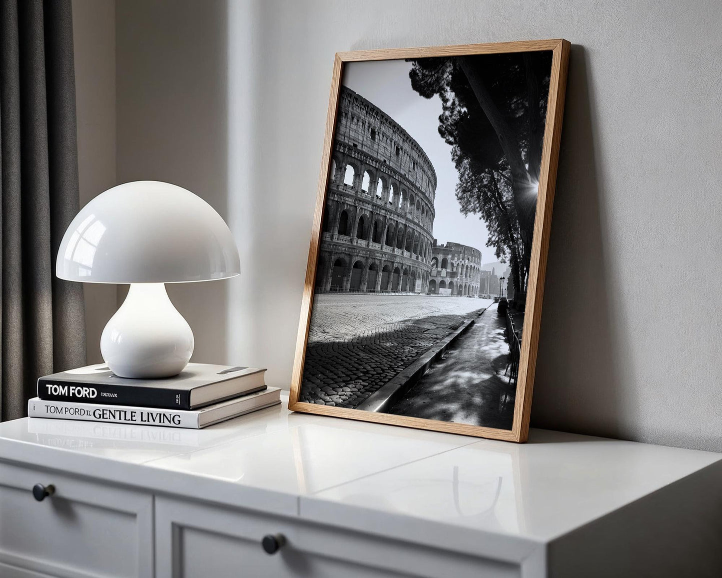 World Landmark | Rome Colosseum Photography Print | Black and White Italian Architecture Wall Art wall art print, black and white architectural poster, minimalist modern Scandinavian wall decor, Monohaus